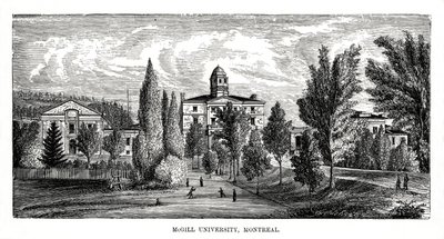 Université McGill, Montréal, Canada, XIXe siècle - Unbekannt