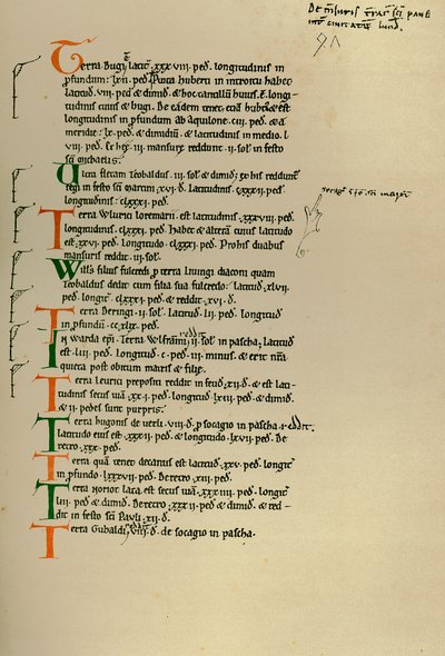 Mesures des terres de Saint-Paul dans la ville de Londres, 1886 - Unbekannt