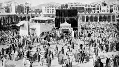La grande mosquée de La Mecque, La Mecque, Arabie Saoudite, 1922 - Unbekannt