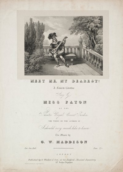 Rencontrez-moi, mon cher!, 1800s - Unbekannt