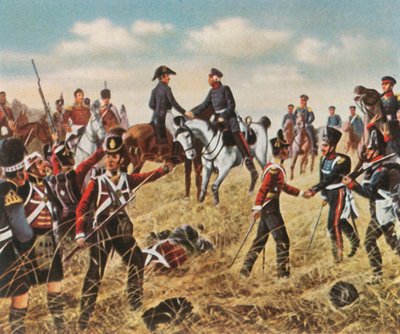 Rencontre de Wellington et Blücher à Waterloo, 18 juin 1815, 1936 - Unbekannt