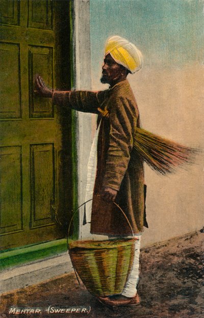 Mehtar. Balayeur, vers 1900 - Unbekannt