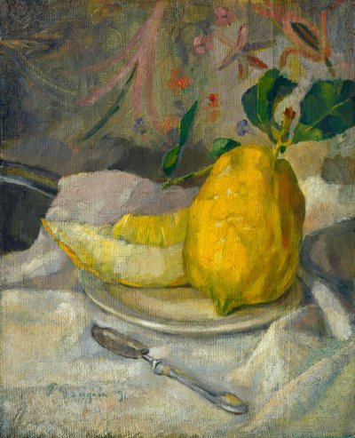 Melon et citron, vers 1900 - Unbekannt