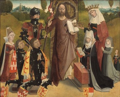 Tablette commémorative de Lord Raas de Haamstede, entre 1452 et 1465 - Unbekannt