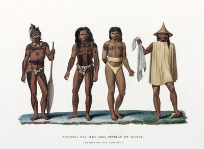 Hommes des îles Carolines - Unbekannt