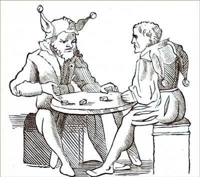 Hommes jouant aux dés - Unbekannt