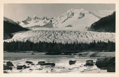Glacier Mendenhall près de Juneau, Alaska, c1940 - Unbekannt
