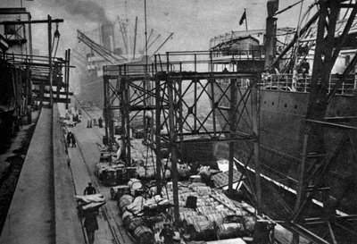 Navires marchands dans le Royal Albert Dock, Londres, 1926-1927 - Unbekannt