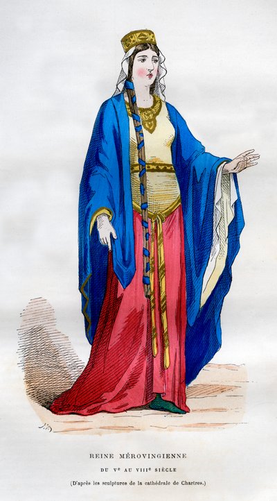 Reine mérovingienne, 5e-8e siècle, 1882-1884 - Unbekannt