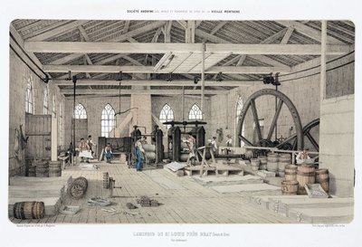 Laminoir de zinc, Saint-Louis, près de Bray, France - Unbekannt