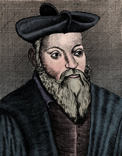 Michel Nostradamus 1503-1566, médecin et astrologue français, 17ème siècle - Unbekannt