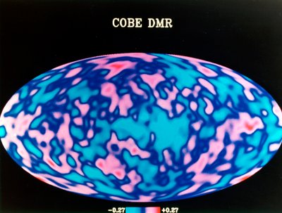 Carte micro-ondes du ciel entier, vers 1990s - Unbekannt
