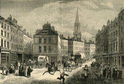 Middle Row, St. Giles, vers 1838, 1881 - Unbekannt