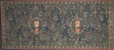 Tapisserie Millefleurs avec armoiries des Médicis, années 1520 - Unbekannt