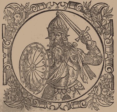 Mindaugas, Roi de Lituanie De : Sarmatiae Europeae desscriprio... par A. Guagnini - Unbekannt