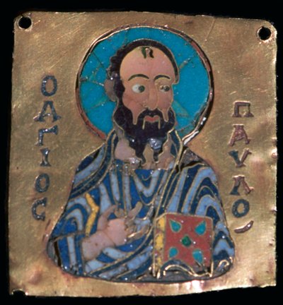 Miniature représentant Saint Paul, 10ème siècle - Unbekannt