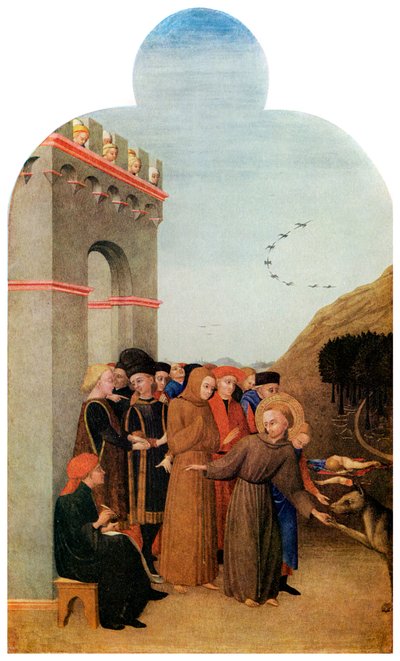 Miracles : la légende du Loup de Gubbio, vers 1437-1444 1956 - Unbekannt