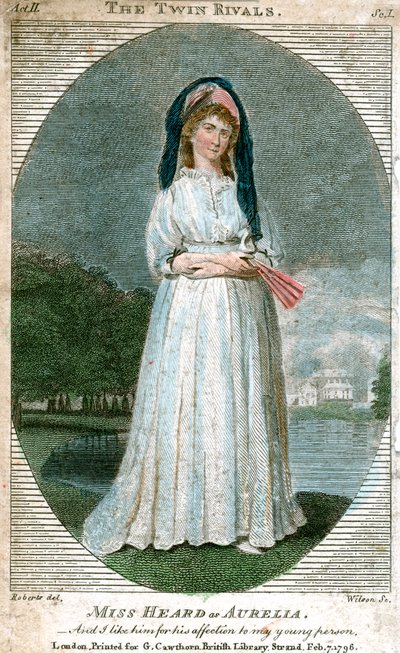 Mlle Heard en Aurélia, 1796 - Unbekannt