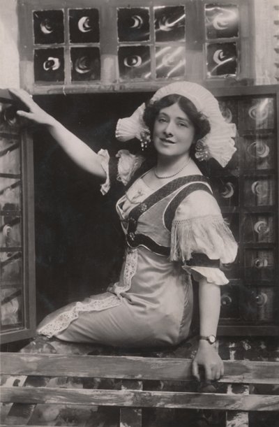 Mlle Isabel Jay, 1879-1927, comme Christine dans Cher Petit Danemark, vers 1909 - Unbekannt