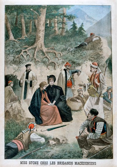 Mlle Stone avec les Macédoniens - Unbekannt