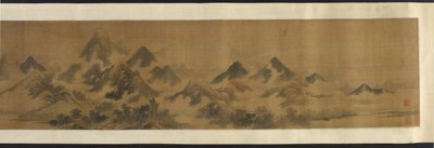 Montagnes brumeuses, XVIIe siècle - Unbekannt