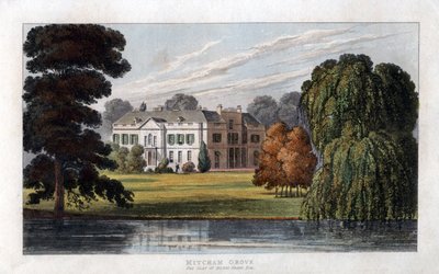 Mitcham Grove, Surrey, la résidence de Henry Hoare, c1827 - Unbekannt