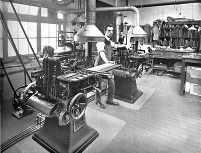 Monotype Casters et Département de Stéréotype - Unbekannt