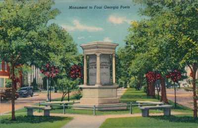 Monument aux quatre poètes de Géorgie, 1943 - Unbekannt