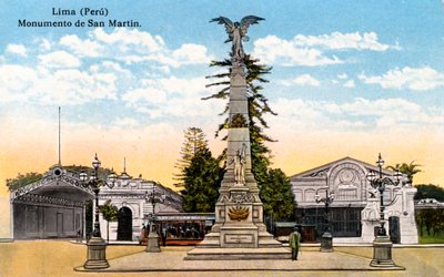 Monument au général San Martin, Lima, Pérou - Unbekannt