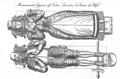 Figures monumentales de John Lewston et de sa femme Joane - Unbekannt