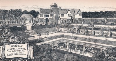 Moonhill, Cuckfield, Sussex, vers 1902 - Unbekannt