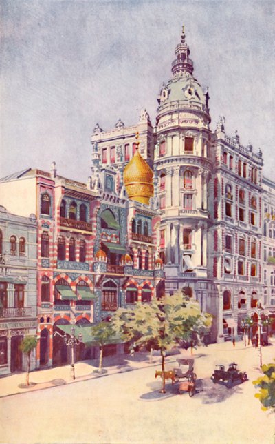 Bâtiment mauresque et bureaux des Messieurs Guinles, Avenida Rio Branco - Unbekannt