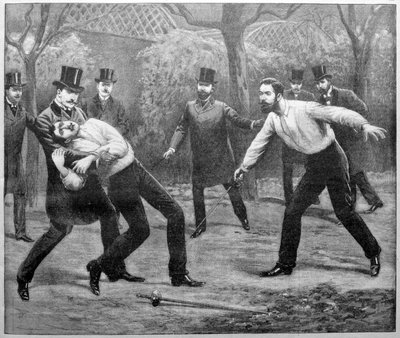 Duel mortel sur la Grande Jatte, 1903 - Unbekannt
