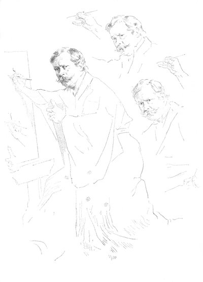 Mortimer Menpes, esquissé par lui-même, 1899 - Unbekannt