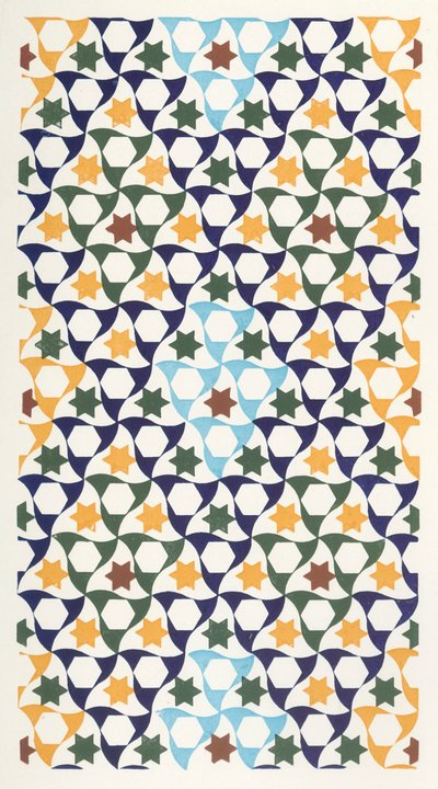 Mosaïque du portique du Generalife, 1907 - Unbekannt