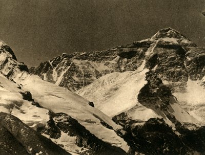 Mont Everest depuis le camp de base, vers 1918-1939 - Unbekannt