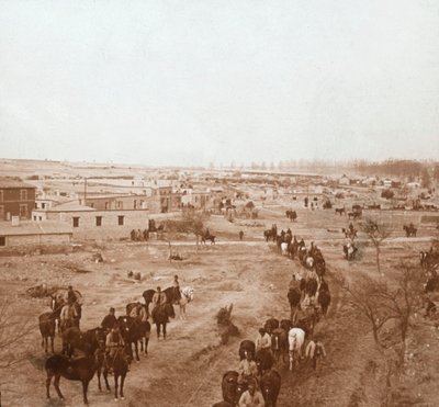 Soldats montés, Somme-Tourbe, nord de la France, vers 1914-1918 - Unbekannt