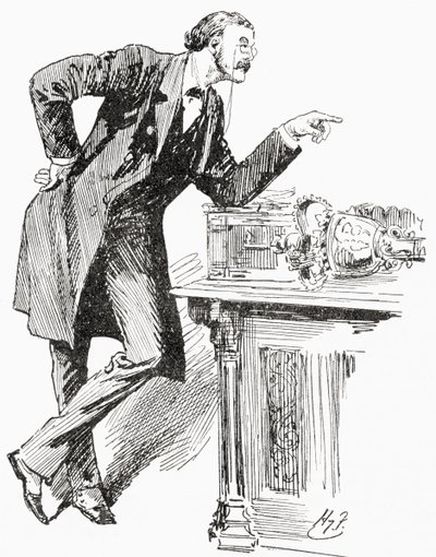 M. Balfour parlant à la Chambre des communes - Unbekannt