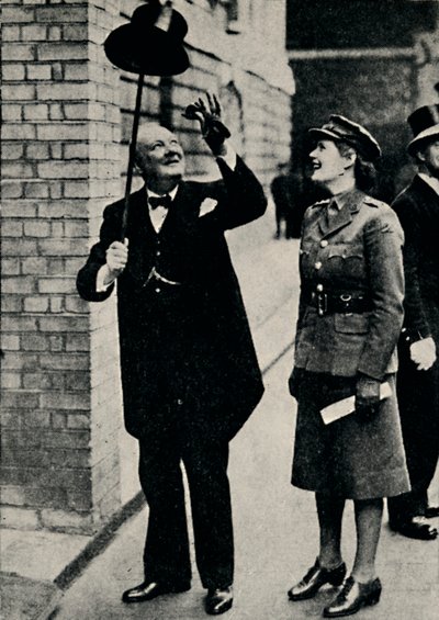 M. Churchill de bonne humeur, années 1940, 1945 - Unbekannt