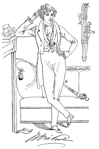 M. Disraeli dans sa jeunesse, 19ème siècle - Unbekannt