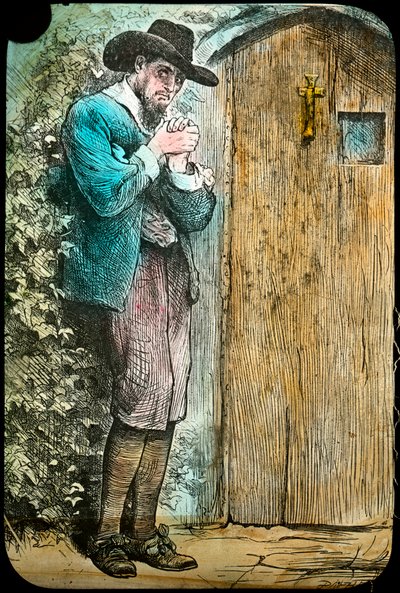 M. Fearing à la porte, du Progrès du Pèlerin - Unbekannt