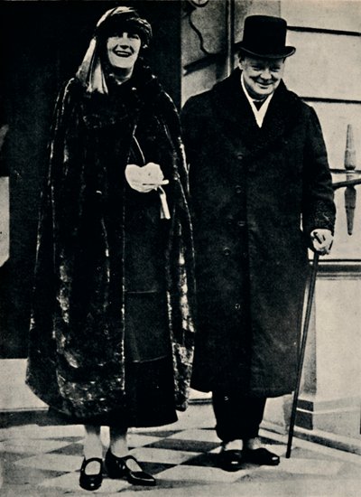 M. et Mme Churchill au début des années vingt - Unbekannt