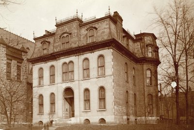 Résidence de Mme Fred Paramore (née Nellie Haseltine). Côté nord de Pine Street, à l