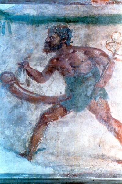 Fresque de Mercure, Pompéi, Italie - Unbekannt