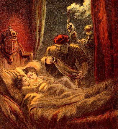 Meurtre des petits princes, 1483, vers 1850 - Unbekannt