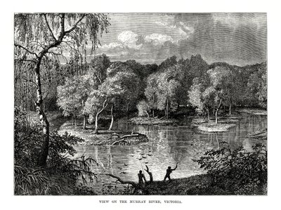 Rivière Murray, Victoria, Australie, 1877 - Unbekannt