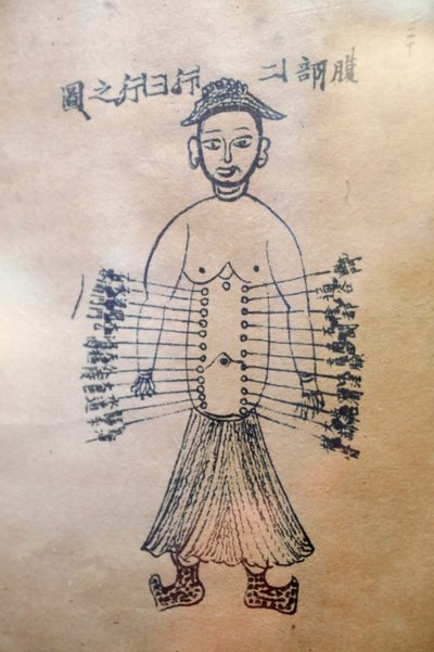 Musée de la Médecine Traditionnelle Vietnamienne, Les canaux et vaisseaux, Livre d