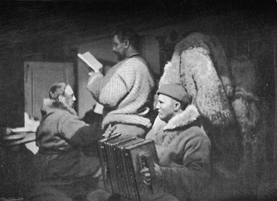 Divertissement musical dans le salon, vers 1893-1896, 1897 - Unbekannt