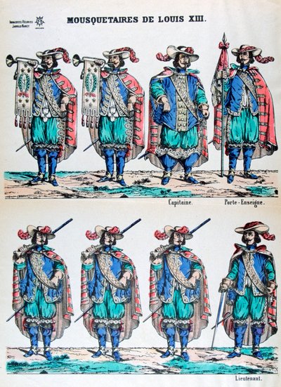 Mousquetaires de Louis XIII - Unbekannt