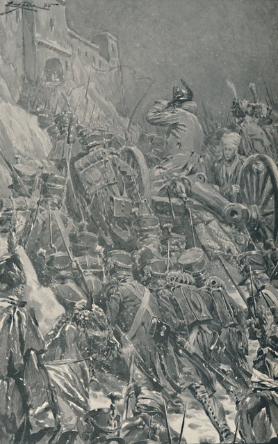 Napoléon...Atteignant le Couvent au Sommet des Montagnes de Guadarrama, 1808, 1896 - Unbekannt